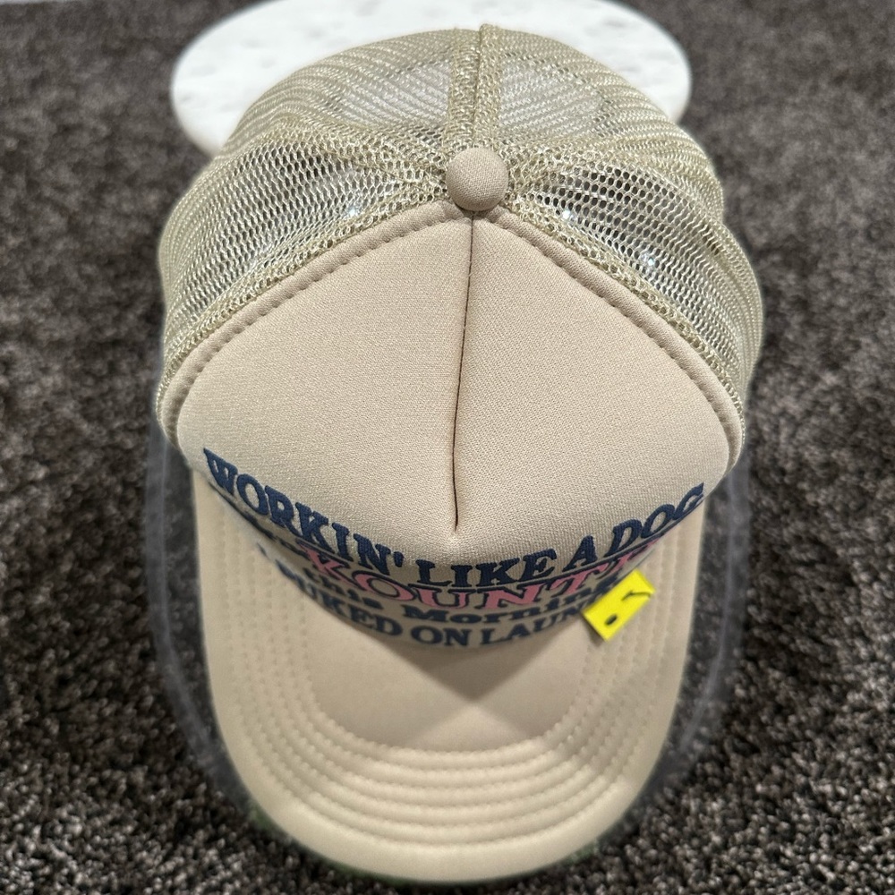 Kapital Kountry Workin’ Like a Dog Trucker Tan Hat 2020 - Picture 6 of 10